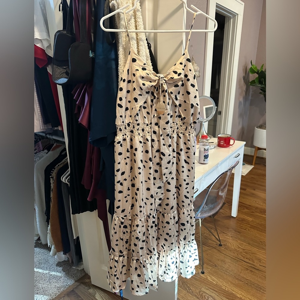 Pink Blush Maternity Dress (can also be worn after pregnancy)